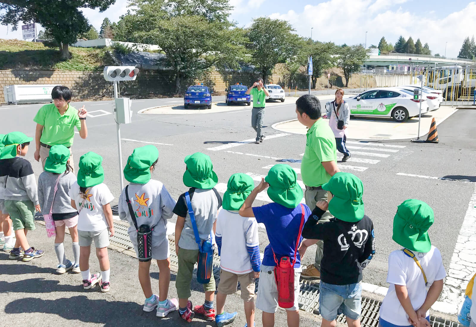 幼稚園児から高齢者まで、地域の交通安全教育の場として イメージ